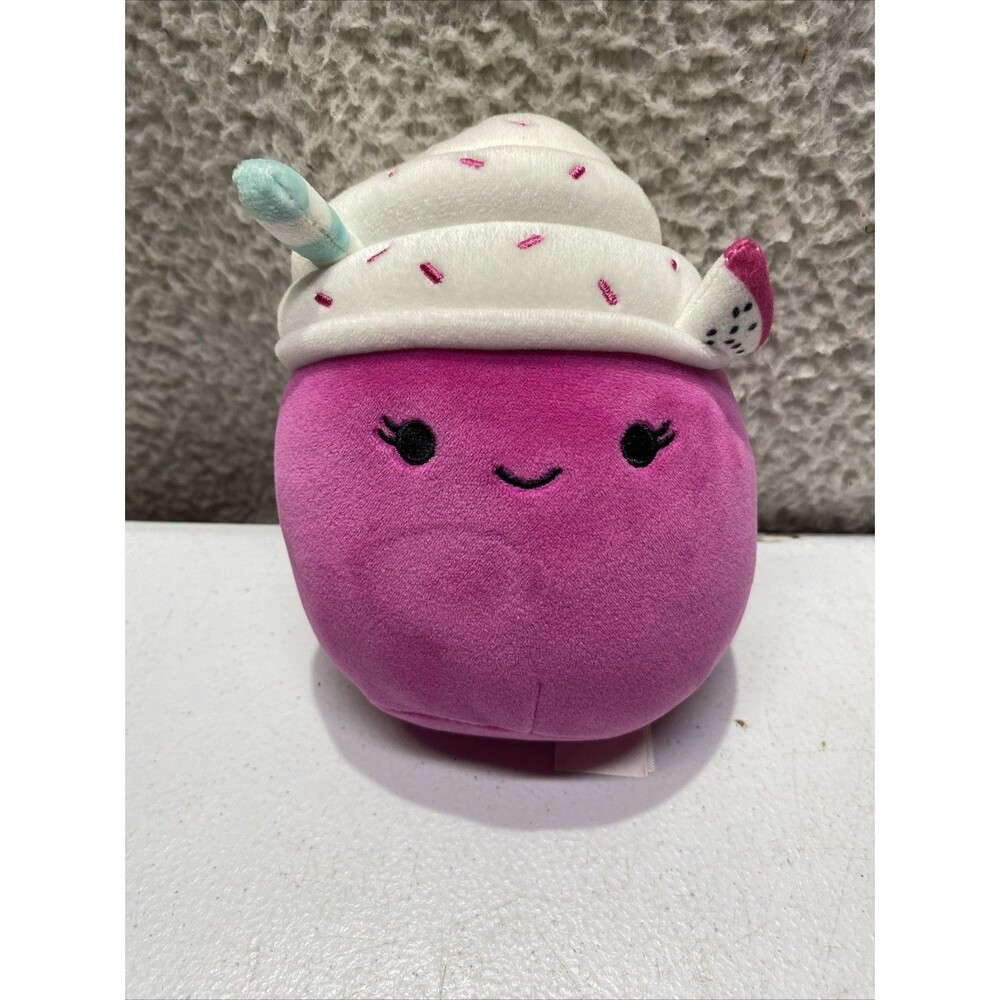 Squishmallows 5-inch Nicota the Scented Dragonfruit Smoothie Plush Clean!